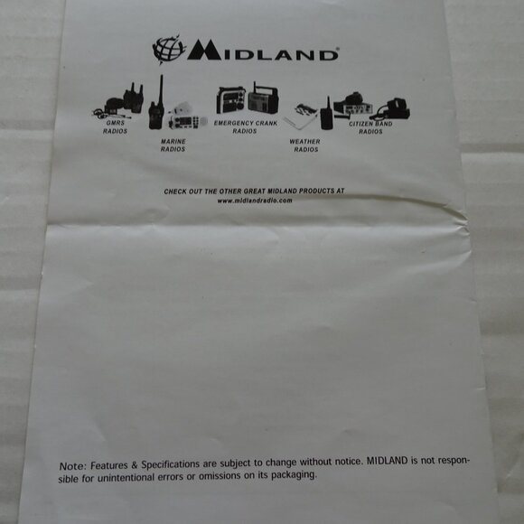 Weather Alert Radio - Midland WR-100 All Hazards NOAA Storm Warning Radio & Manu - Picture 14 of 16